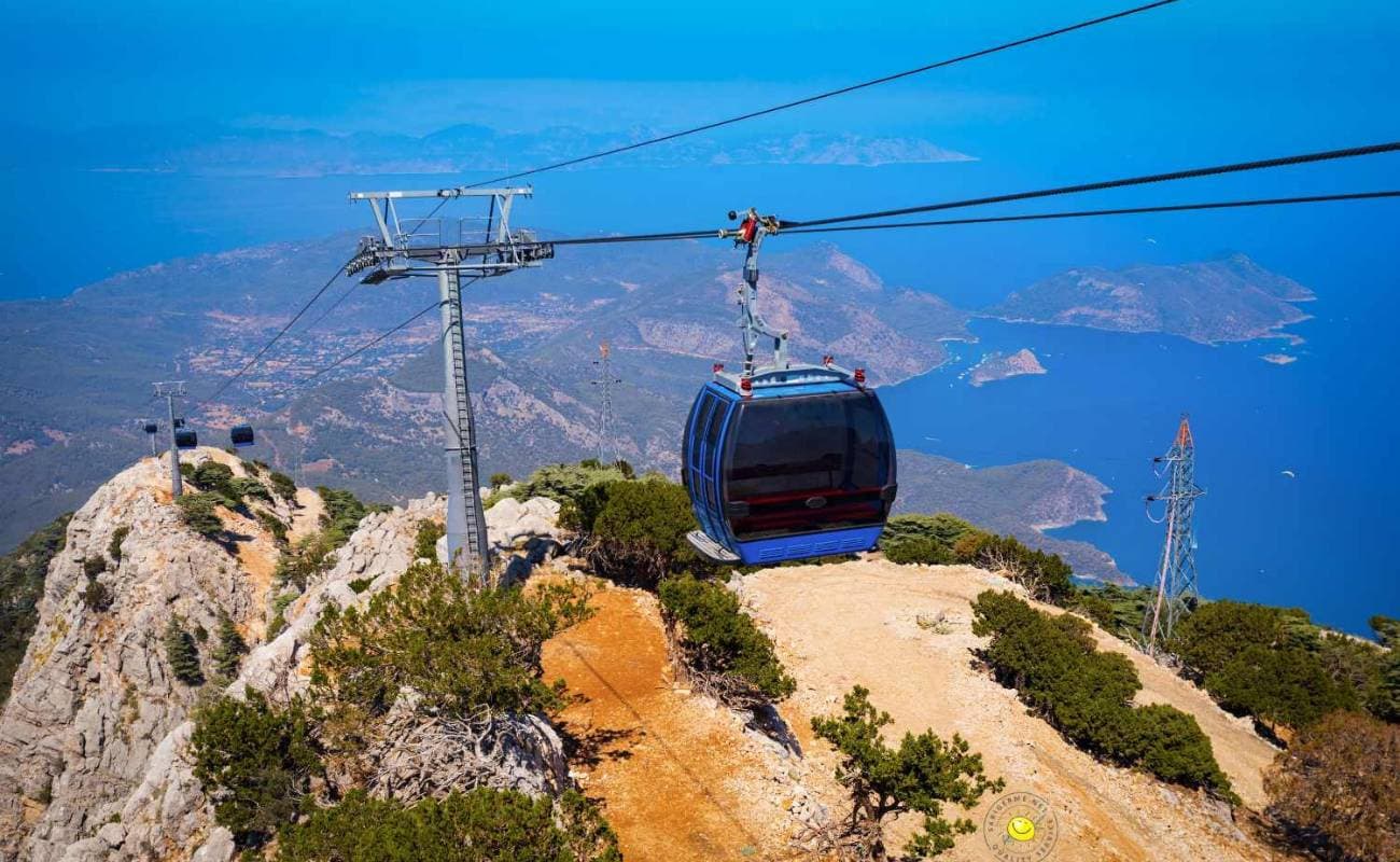 Turul orașului Fethiye (Orașul fantomă, Mormintele rupestre din Amynthas, Telecabina, Orașul Vechi)