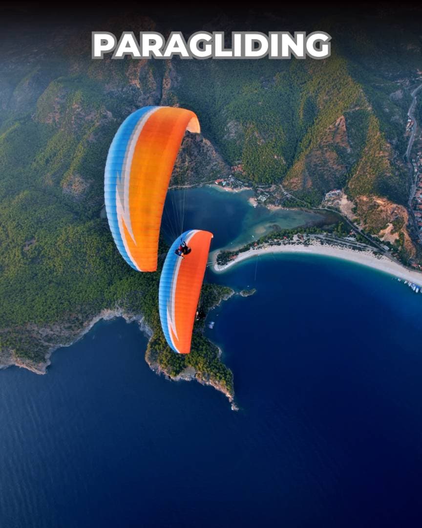 Lot paralotnią w Ölüdeniz (góra Babadag)